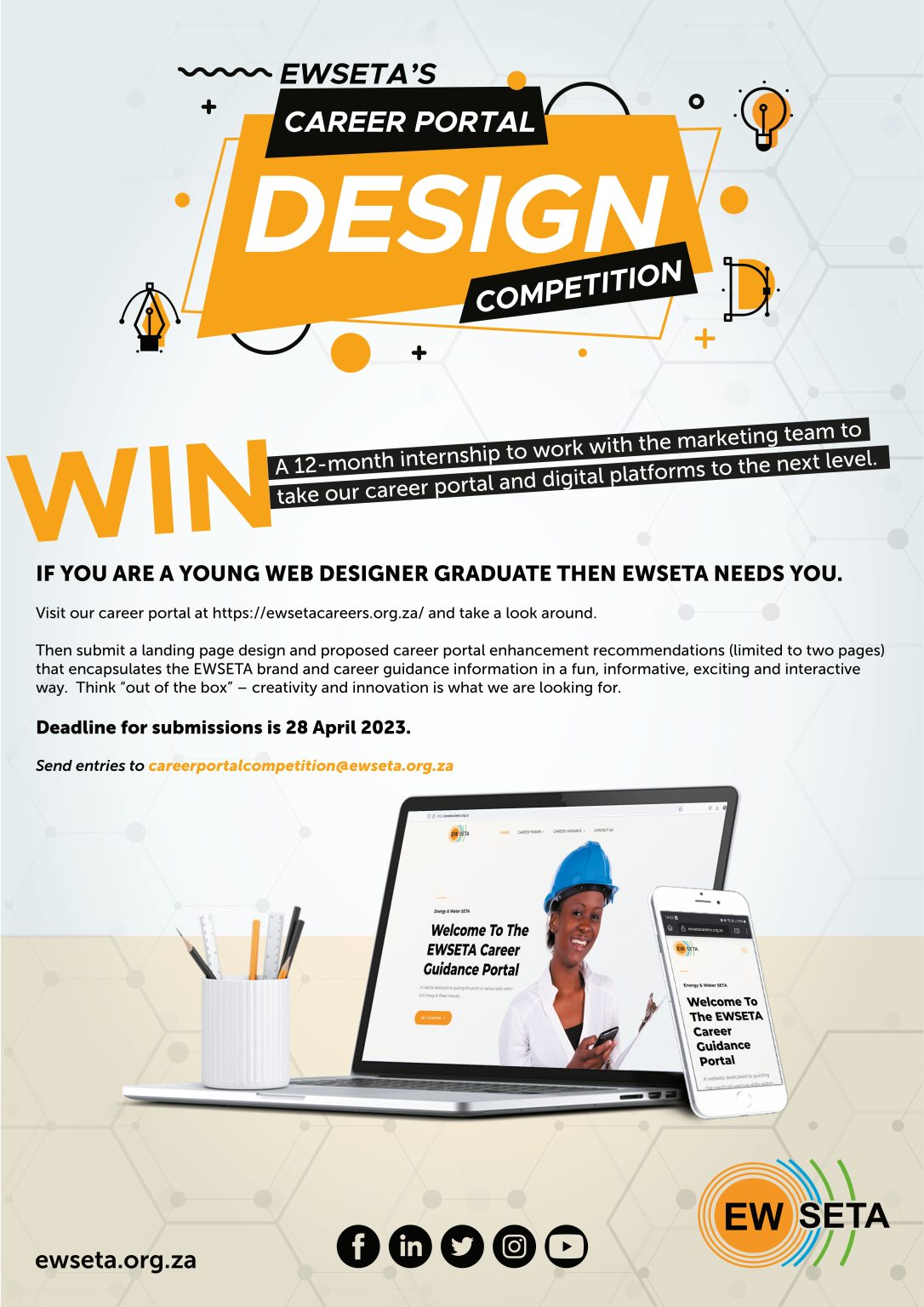 Career Portal Design Competition EWSETA Career Guidance Portal